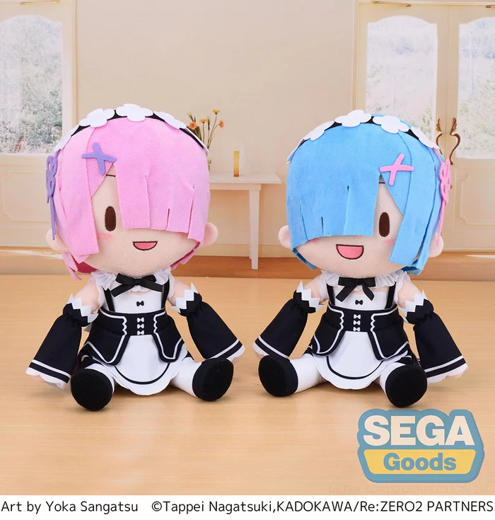 Fuwapuchi Re:Zero -Starting Life In Another World- Rem Large Plush - Image 5