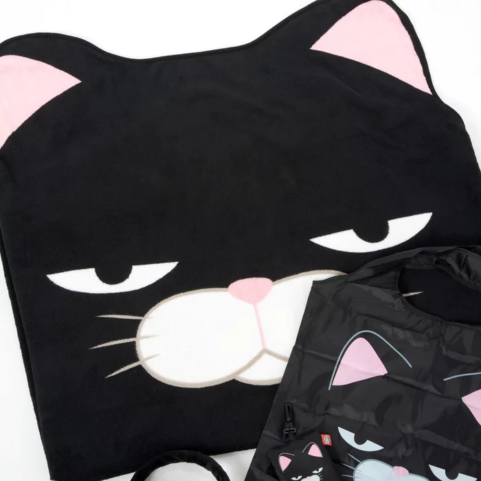 Hige Manjyu Kuromame The Grumpy Black Cat Set - Image 2