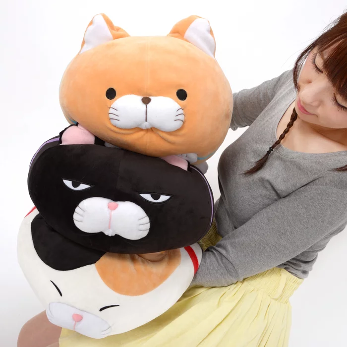Tsumeru! Mochikko Hige Manjyu Cat Plush Collection (Big) - Image 18