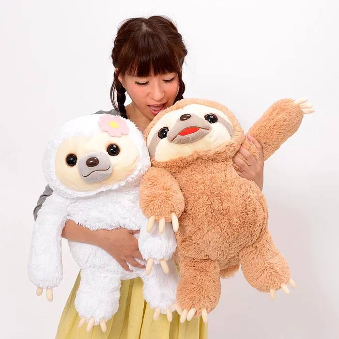 Namakemono No Mikke & Friends Sloth Plush Collection (Big) - Image 12