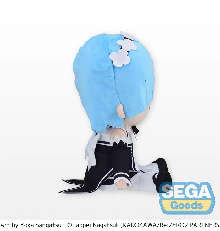 Fuwapuchi Re:Zero -Starting Life In Another World- Rem Large Plush - Image 3