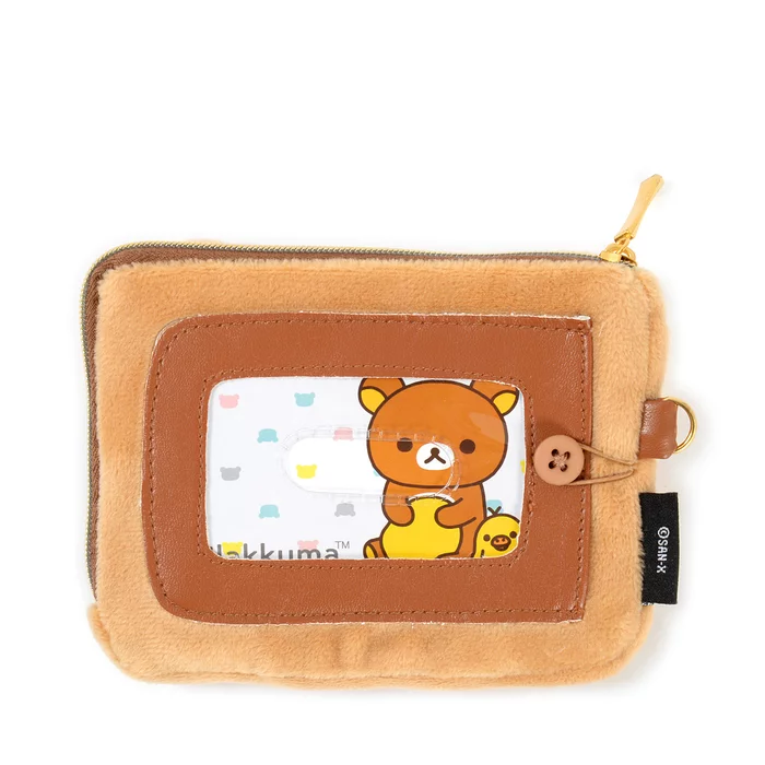 Rilakkuma Fuwaraku Plush Pass Case Collection - Image 3