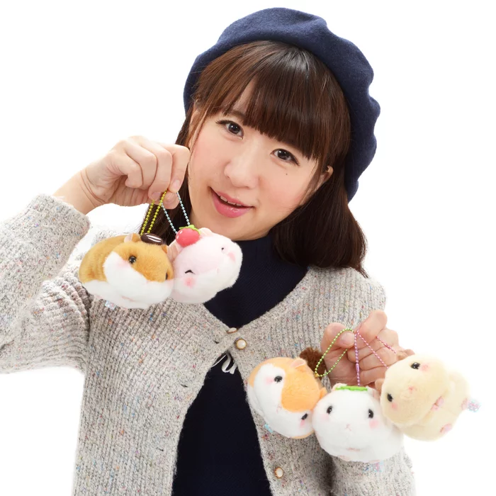 Coroham Coron Manmaru Friends Hamster Plush Collection (Ball Chain) - Image 15