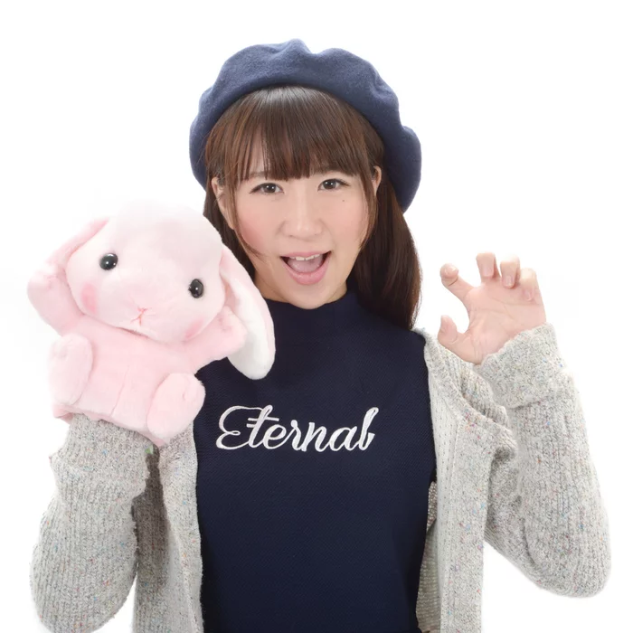 Pote Usa Loppy Rabbit Hand Puppets - Image 2