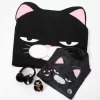 Hige Manjyu Kuromame The Grumpy Black Cat Set