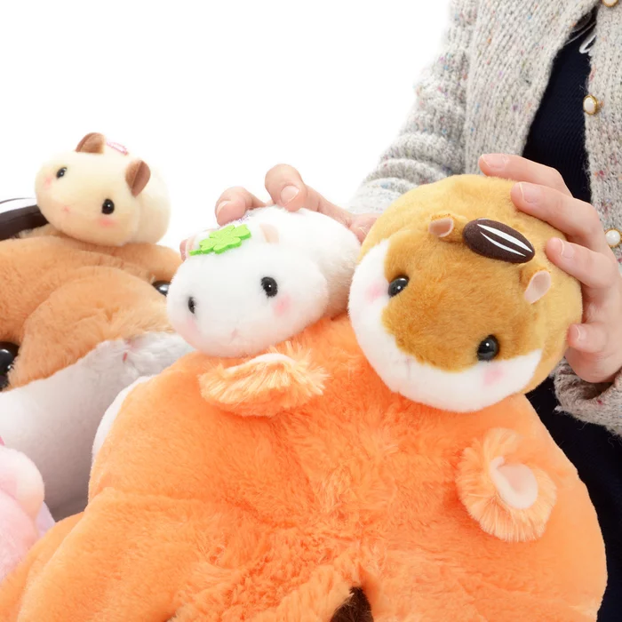 Coroham Coron Manmaru Friends Hamster Plush Collection (Ball Chain) - Image 19