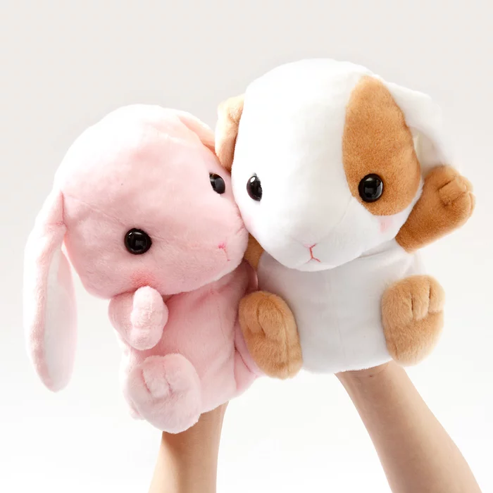 Pote Usa Loppy Rabbit Hand Puppets - Image 10