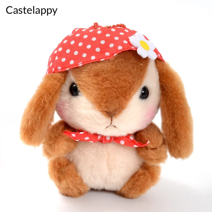 Pote Usa Loppy Zukin Rabbit Plush Collection (Ball Chain) - Image 4