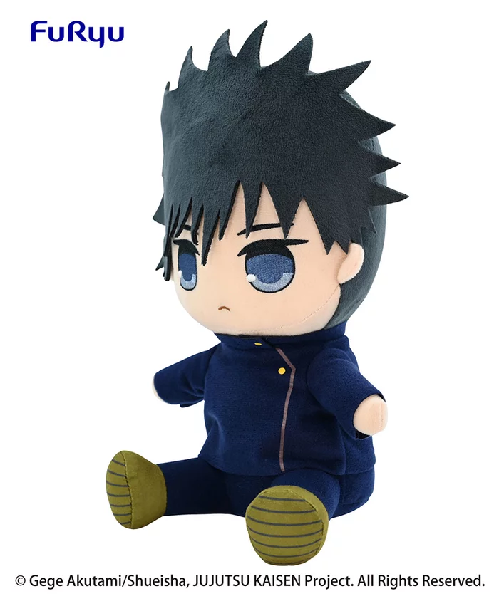 Jujutsu Kaisen Kyurumaru Big Plush Toy Megumi Fushiguro - Image 3