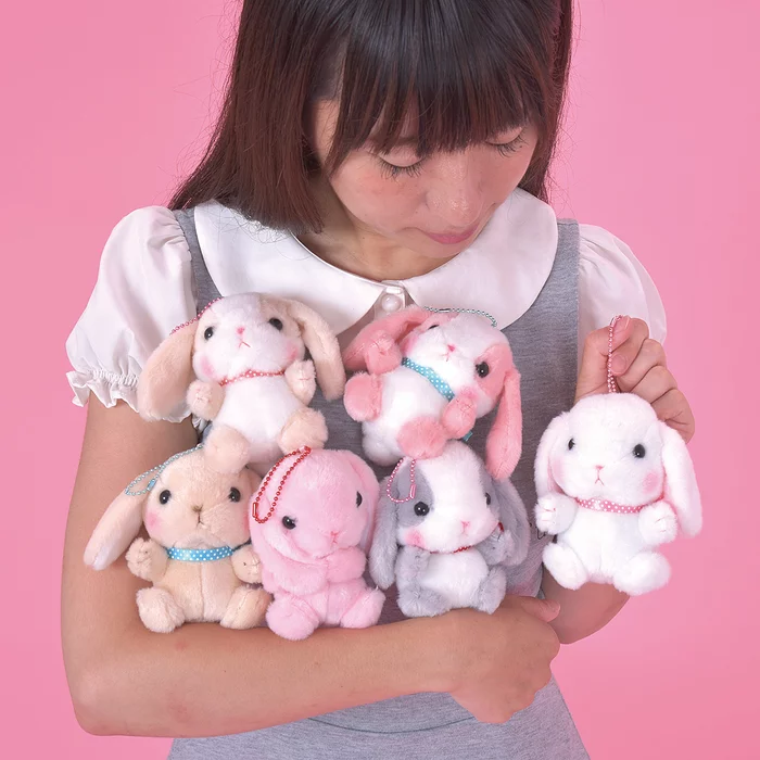 Pote Usa Loppy Rabbit Plush Collection (Ball Chain) - Image 16