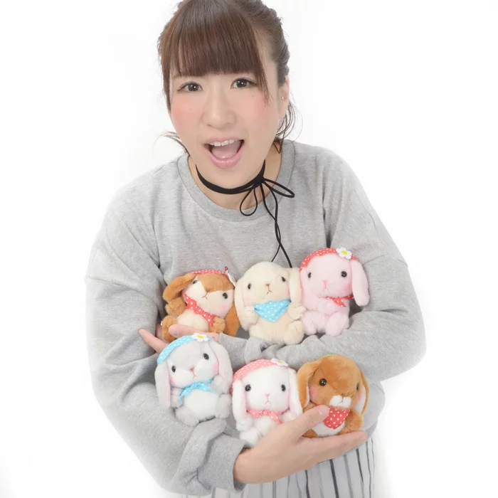 Pote Usa Loppy Zukin Rabbit Plush Collection (Ball Chain) - Image 16