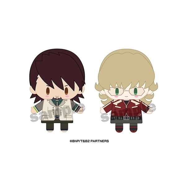 Tiger & Bunny 2 Puppela Kotetsu & Barnaby Finger Mascot Set