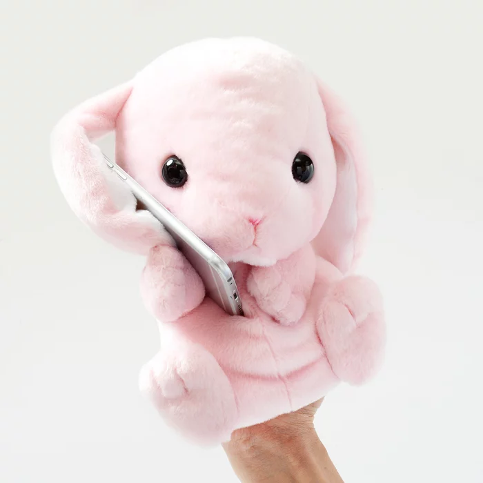 Pote Usa Loppy Rabbit Hand Puppets - Image 5