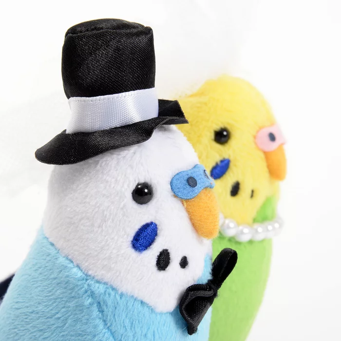 Kotori Collection Budgerigar Wedding Clip Set - Image 9