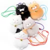 Hige Manjyu Cat Plush Coin Pochettes