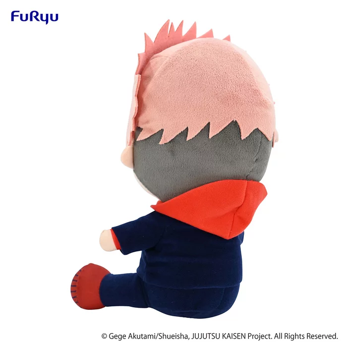 Jujutsu Kaisen Kyurumaru Big Plush Toy Yuji Itadori (Re-run) - Image 4