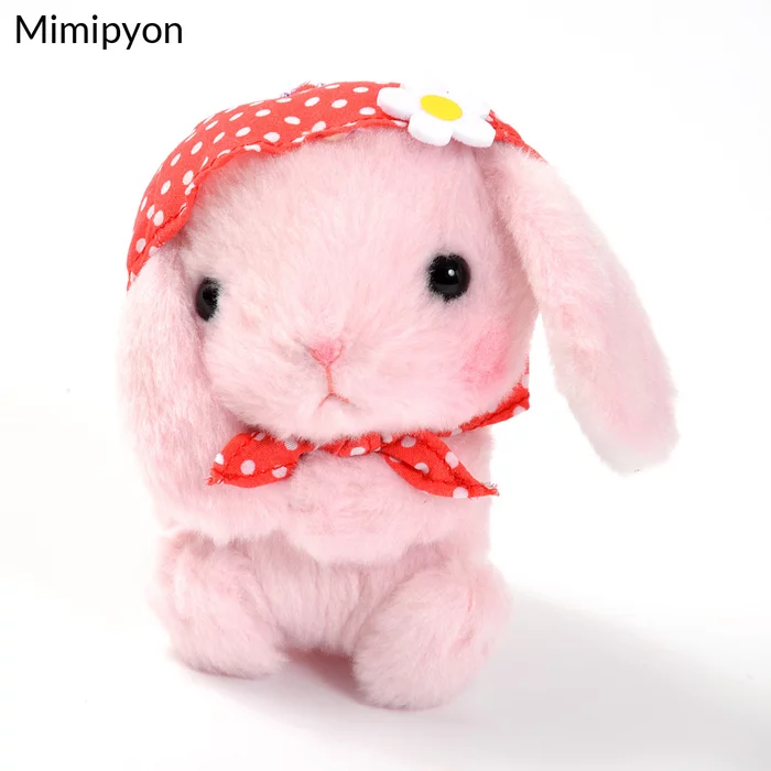 Pote Usa Loppy Zukin Rabbit Plush Collection (Ball Chain) - Image 3