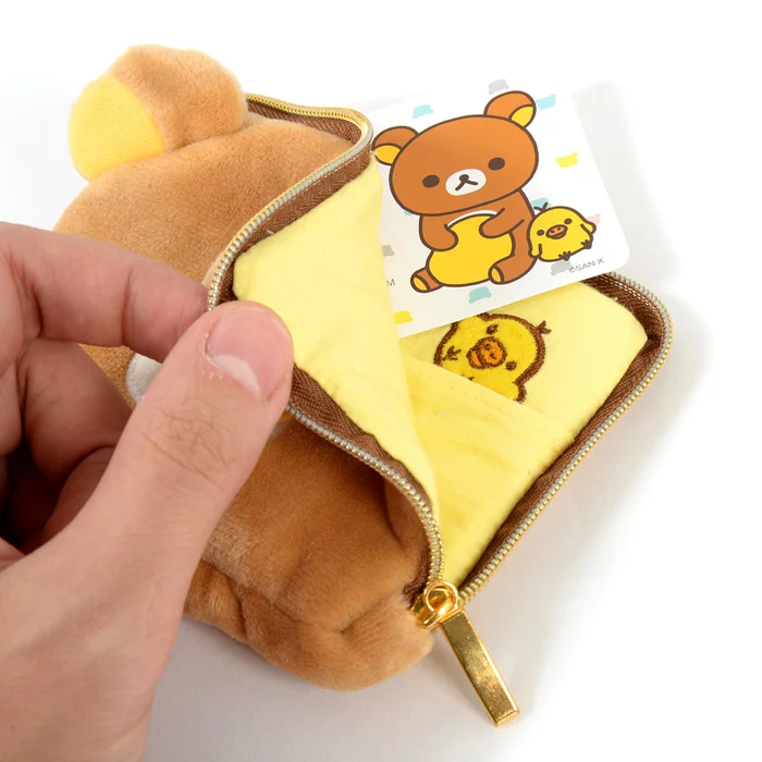 Rilakkuma Fuwaraku Plush Pass Case Collection - Image 7