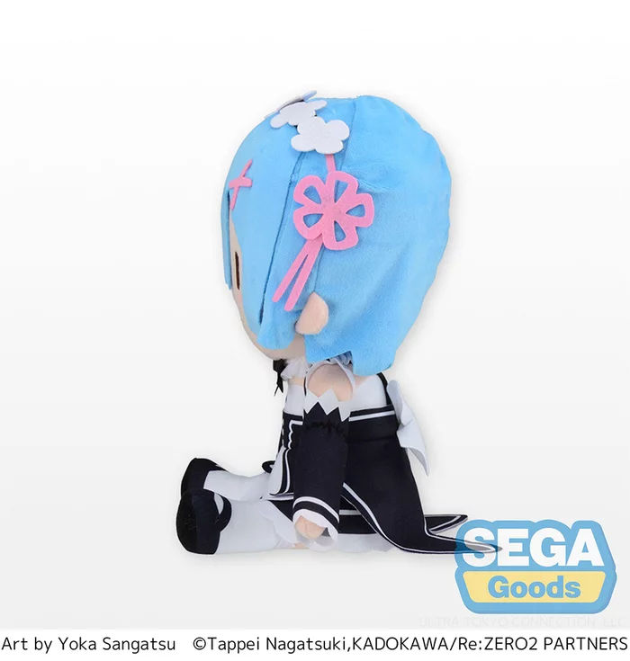 Fuwapuchi Re:Zero -Starting Life In Another World- Rem Large Plush - Image 2