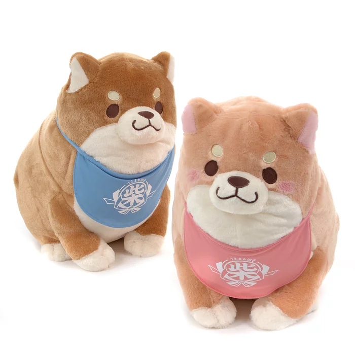 Chuken Mochi Shiba Sakura & Monaka Plush Collection (Big) - Image 2