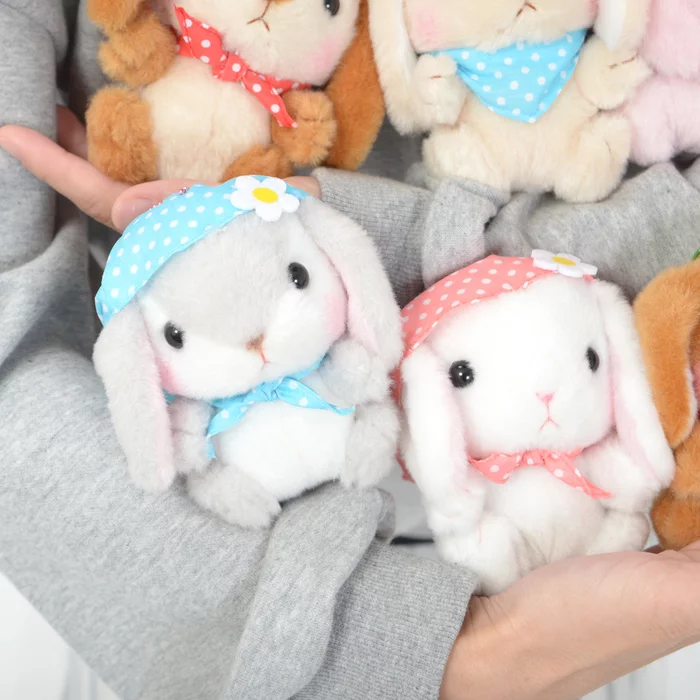 Pote Usa Loppy Zukin Rabbit Plush Collection (Ball Chain) - Image 19
