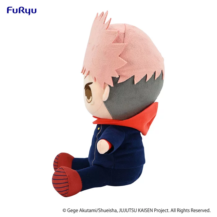 Jujutsu Kaisen Kyurumaru Big Plush Toy Yuji Itadori (Re-run) - Image 3